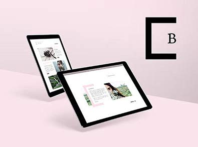 Portfolio One page Bloguilys