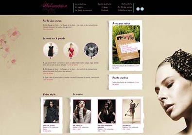 Refonte site Web Phalaenopsis Paris - PreHome (2012)